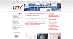 Desktop Screenshot of itiv.cz